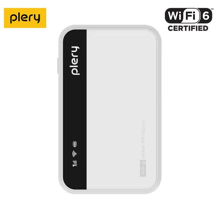 PLERY M302 4G LTE WiFi6 Mobile Portable Wi-Fi Router